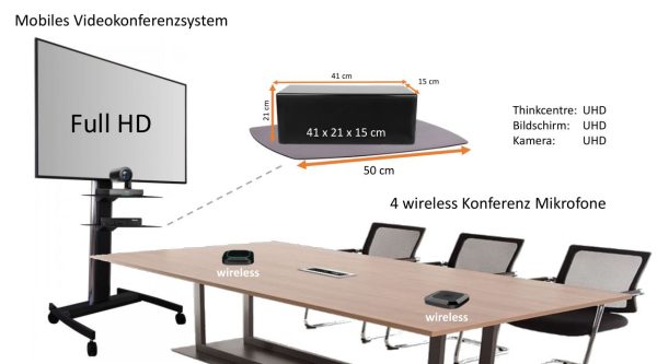 4 wireless Mikrofone